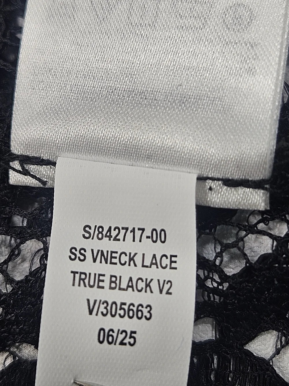 GAP Black Lace Button-Front‎ Maxi Dress